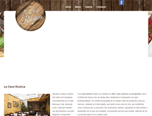 Tablet Screenshot of lacasarustica.es